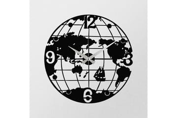 Enzoclock - S018 - Sort - Boligtilbehør - Vægdekoration - Vægure & Ure