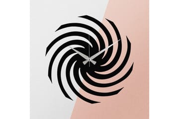 Enzoclock - S023 - Sort - Boligtilbehør - Vægdekoration - Vægure & Ure