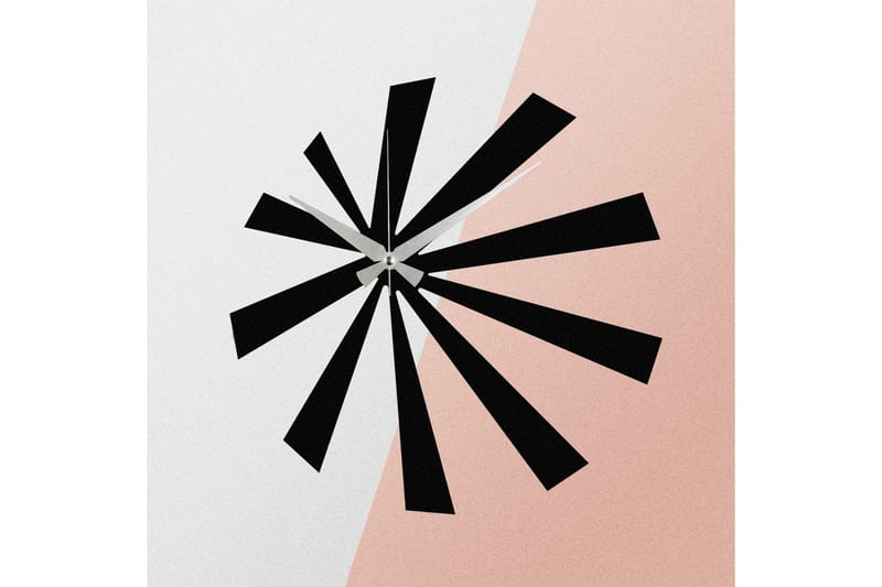 Enzoclock - S024 - Sort - Boligtilbehør - Vægdekoration - Vægure & Ure