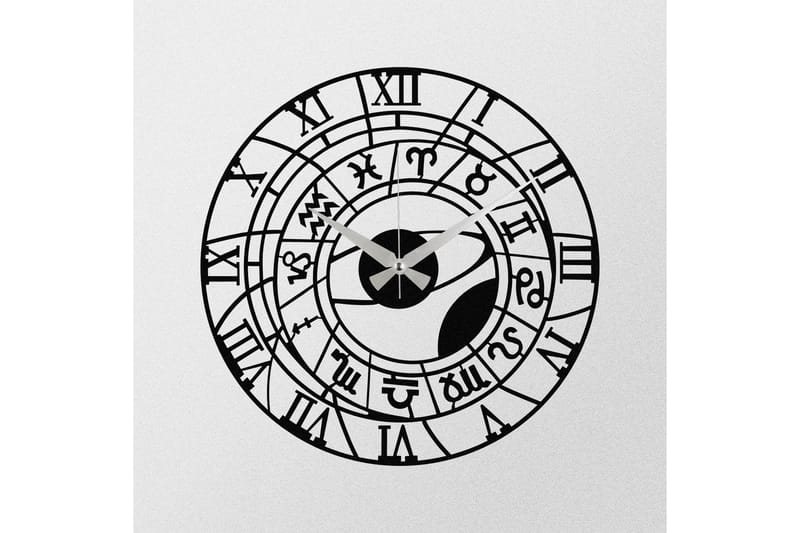 Enzoclock - S025 - Sort - Boligtilbehør - Vægdekoration - Vægure & Ure