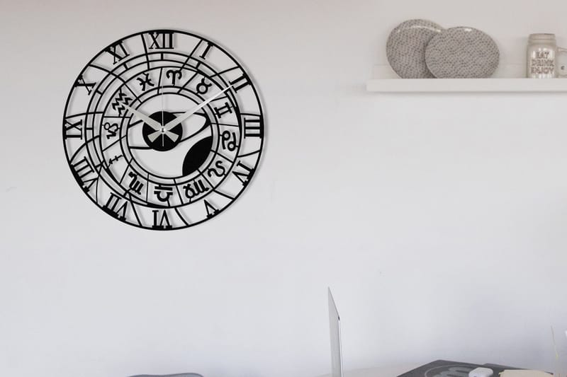 Enzoclock - S025, Sort