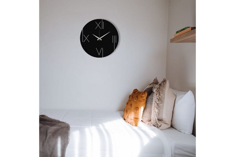 One - Sort - Boligtilbehør - Vægdekoration - Vægure & Ure