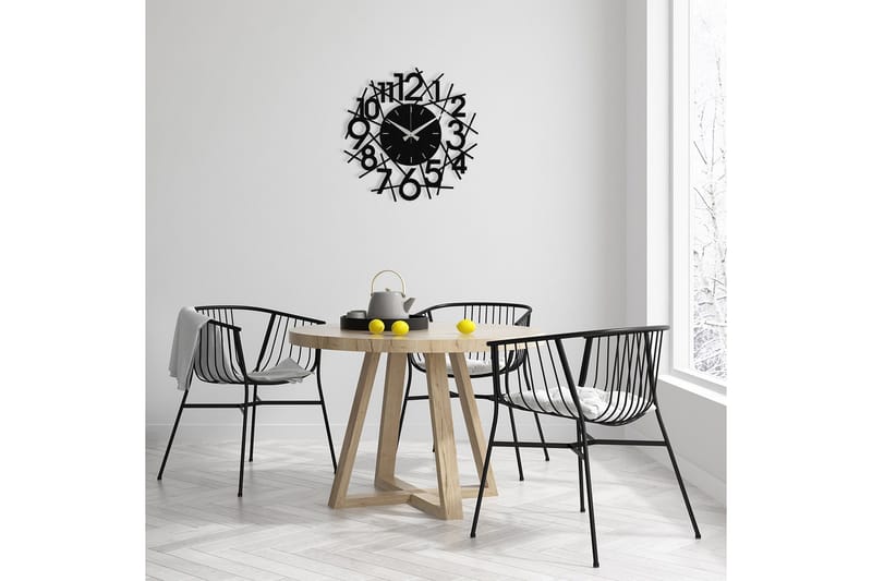 Rasputin - Sort - Boligtilbehør - Vægdekoration - Vægure & Ure