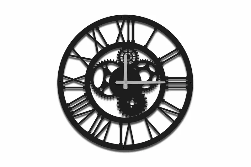 Shentala Vægur 49x49 cm, Metal / sort