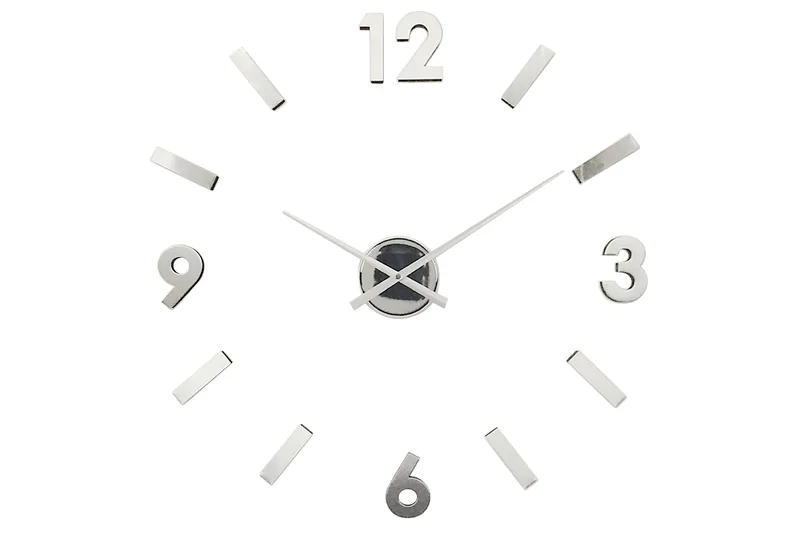 Ur Sølv/loose  numbers - Boligtilbehør - Vægdekoration - Vægure & Ure