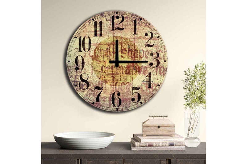 Vægdekoration MDF Ur - Boligtilbehør - Vægdekoration - Vægure & Ure