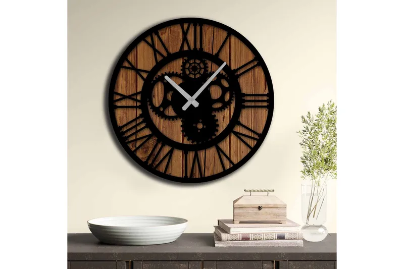 Vægdekoration MDF Ur - Boligtilbehør - Vægdekoration - Vægure & Ure