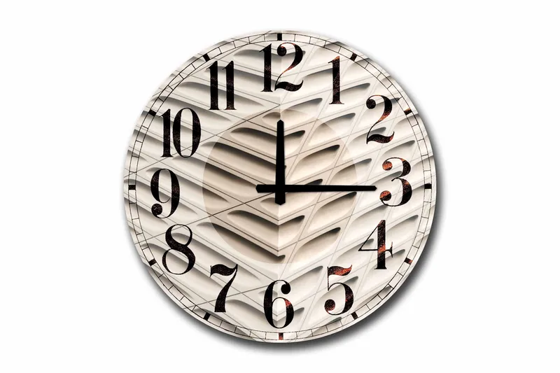 Vægdekoration MDF Ur, undefined