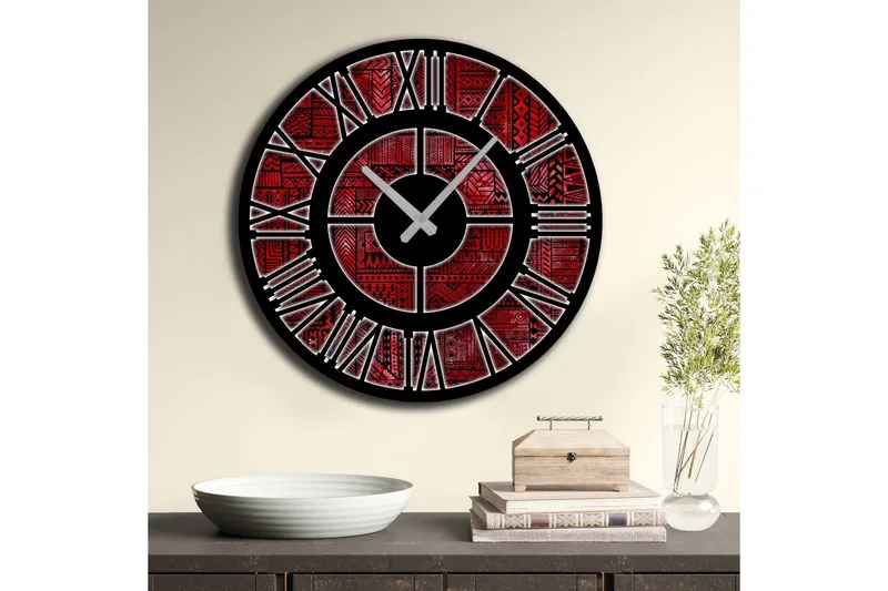 Vægdekoration MDF Ur - Boligtilbehør - Vægdekoration - Vægure & Ure