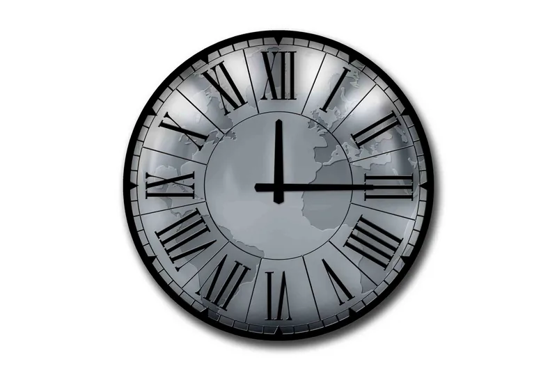 Vægdekoration MDF Ur, undefined