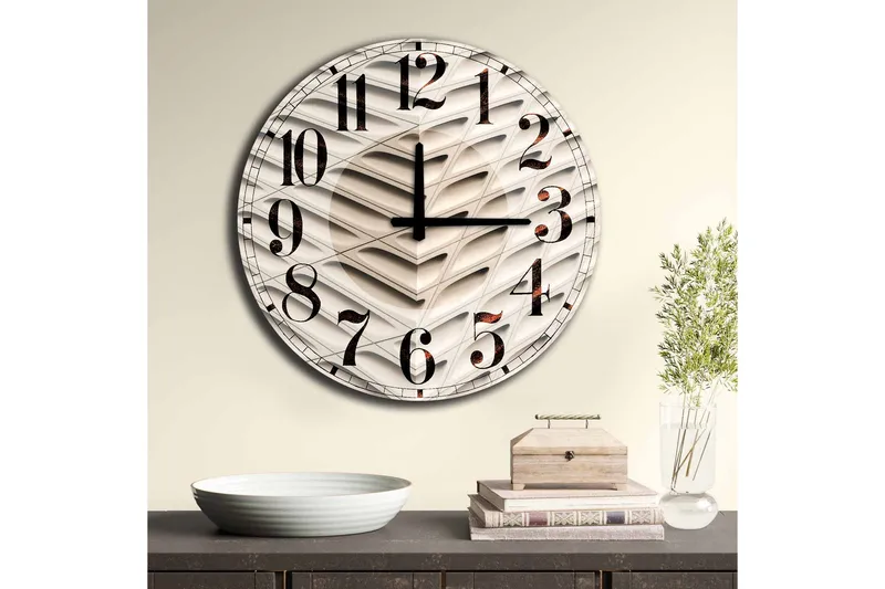 Vægdekoration MDF Ur - Boligtilbehør - Vægdekoration - Vægure & Ure