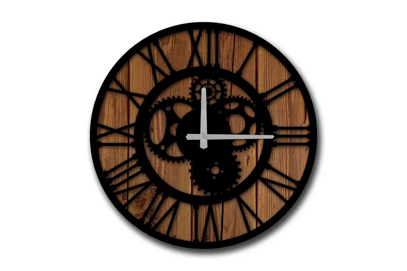 Vægdekoration MDF Ur - Boligtilbehør - Vægdekoration - Vægure & Ure