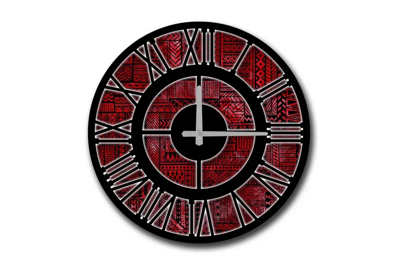 Vægdekoration MDF Ur, undefined