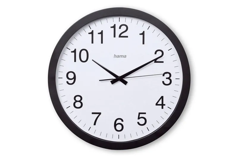 Vægur Hama Aruba 40 cm, Sort