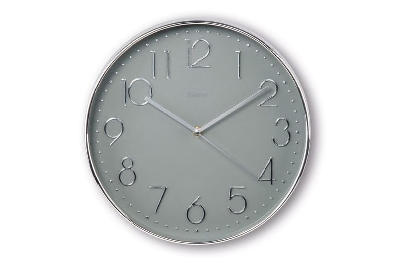 Vægur Hama Corsica 30 cm, Sølv