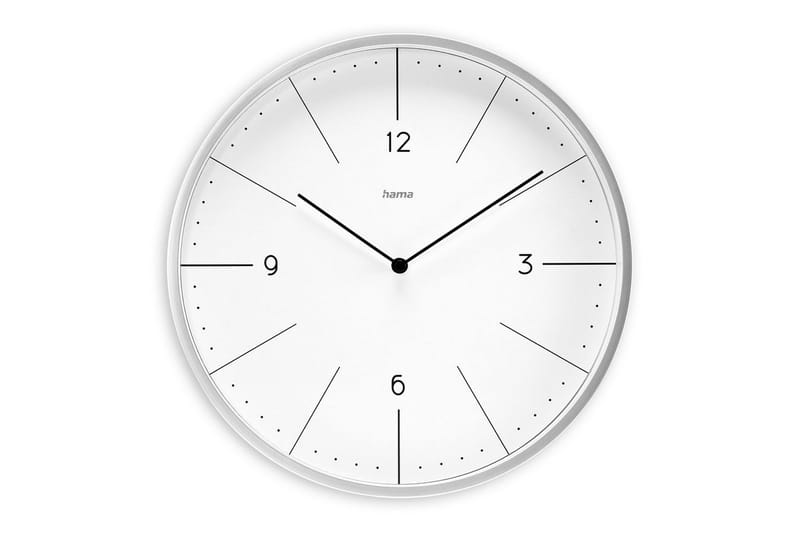 Vægur Hama Sardinia 30 cm Grå, Hvid