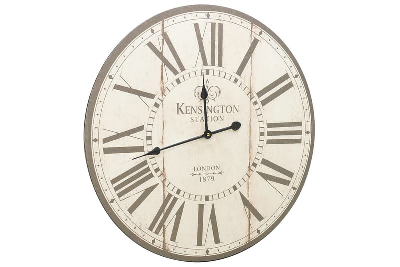Vægur Vintagestil London 60 cm - Flerfarvet - Boligtilbehør - Vægdekoration - Vægure & Ure