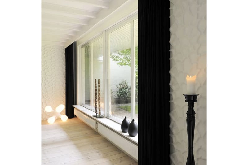 WallArt 3D vægpaneler Gaps 12 dele GA-WA01 - Hvid - Boligtilbehør - Vægdekoration