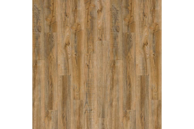 Wallart brædder m. trælook genanvendt egetræsstil vintage - Brun - Vægplader - Vægdekoration