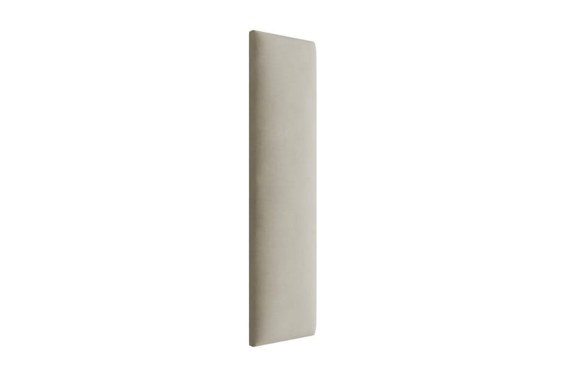 Zaratuz Vægpanel 20x4x80 cm Polstret - Velour/Beige - Vægplader - Vægdekoration