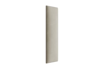 Zaratuz Vægpanel 20x4x80 cm Polstret - Velour/Beige - Boligtilbehør - Vægdekoration