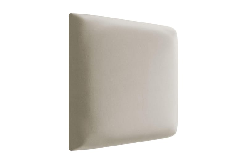 Zaratuz Vægpanel 30x4x30 cm Polstret - Velour/Beige - Vægplader - Vægdekoration