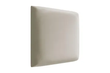 Zaratuz Vægpanel 30x4x30 cm Polstret - Velour/Beige - Boligtilbehør - Vægdekoration