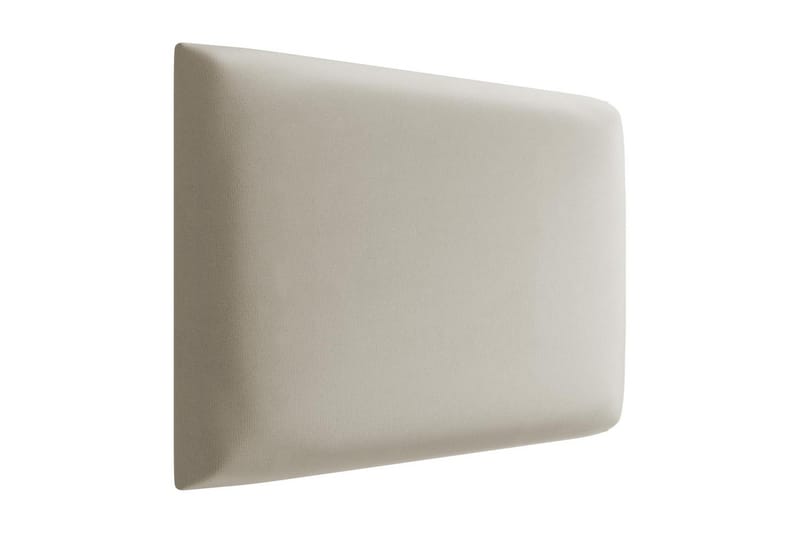 Zaratuz Vægpanel 30x4x40 cm Polstret - Velour/Beige - Vægplader - Vægdekoration