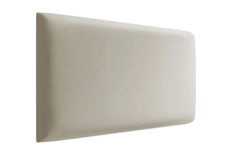Zaratuz Vægpanel 30x4x50 cm Polstret, Velour/Beige