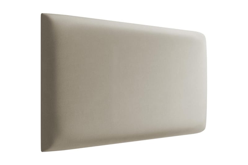 Zaratuz Vægpanel 40x4x70 cm Polstret, Velour/Beige