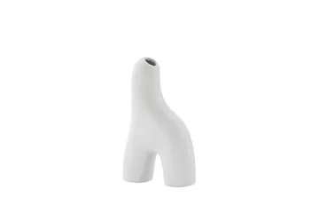 Aya Vase 9,4 cm - Hvid - Boligtilbehør - Vaser