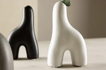 Aya Vase 9,4 cm - Hvid - Boligtilbehør - Vaser