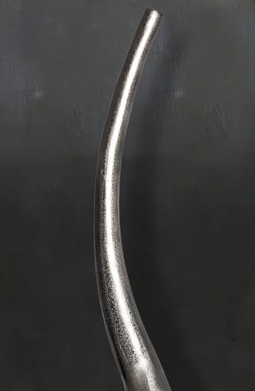 Dalara Vase 100 cm - Sølvfarvet - Boligtilbehør - Vaser