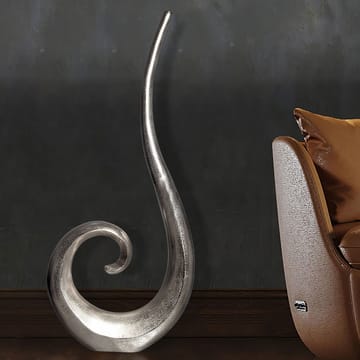 Dalara Vase 100 cm - Sølvfarvet - Boligtilbehør - Vaser