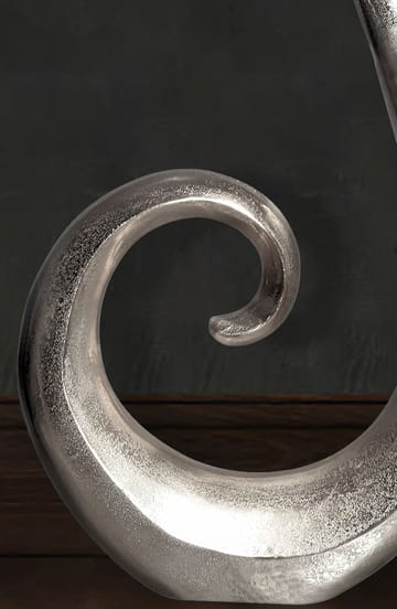 Dalara Vase 100 cm - Sølvfarvet - Boligtilbehør - Vaser