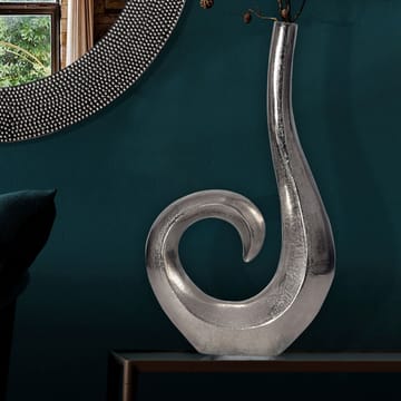 Dalara Vase 47 cm - Sølvfarvet - Boligtilbehør - Vaser