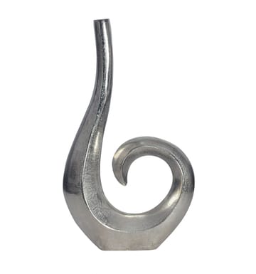 Dalara Vase 47 cm - Sølvfarvet - Boligtilbehør - Vaser