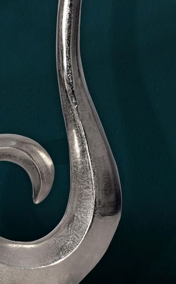 Dalara Vase 47 cm - Sølvfarvet - Boligtilbehør - Vaser