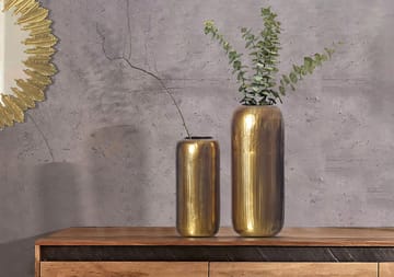 Dalaro Vase 40 cm Sæt med 2 - Sort bronze - Boligtilbehør - Vaser - Cylindervase