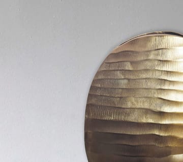 Dalira Vase 31 cm sæt med 2 - Guldfarvet - Boligtilbehør - Vaser