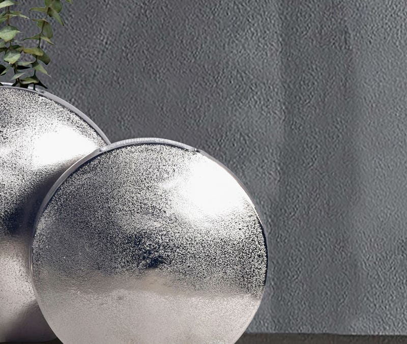 Dalora Vase 34 cm sæt med 2 - Sølvfarvet - Boligtilbehør - Vaser