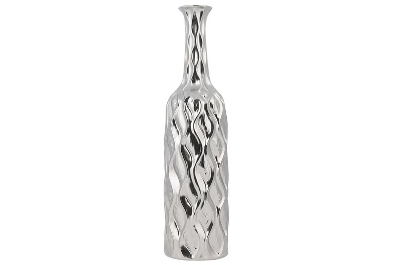 Dekorationsvas Beliani Bassania Silver, undefined
