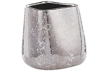 Dekorationsvas Beliani Cirta 20x20x20 cm Silver - Boligtilbehør - Vaser