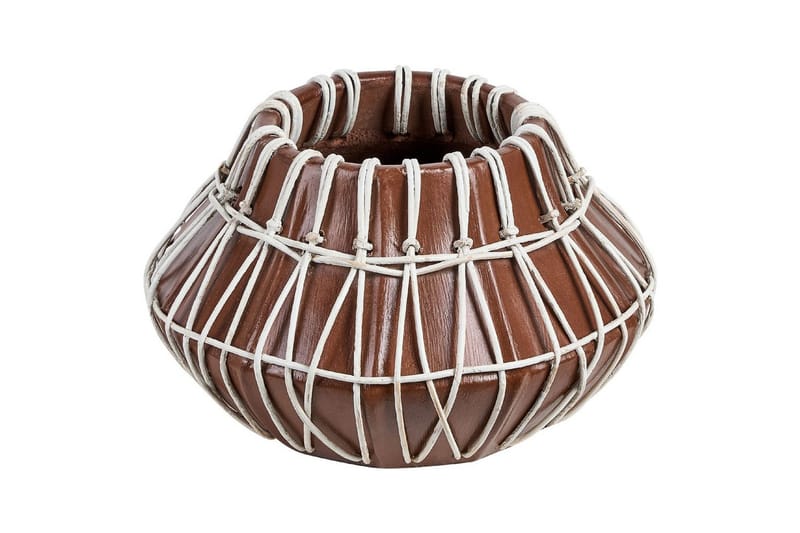 Dekorationsvas Beliani Kluet Brown||Beige, undefined