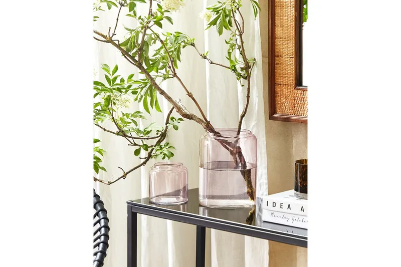 Dekorationsvas Beliani Rasam Blush Pink - Boligtilbehør - Vaser