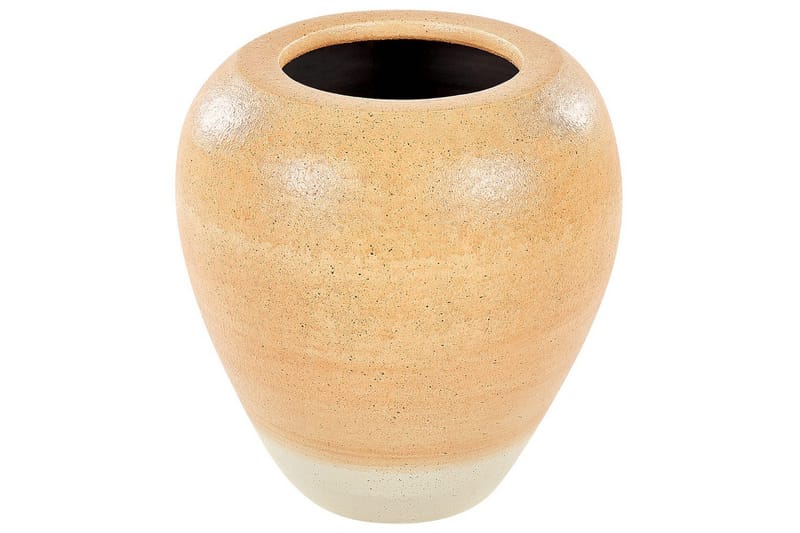 Dekorationsvas Beliani Skione Orange||Beige, undefined
