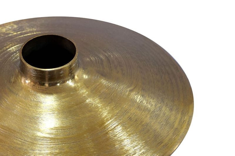 Helin Bordsvase 35 cm i aluminium - Guld - Boligtilbehør - Vaser