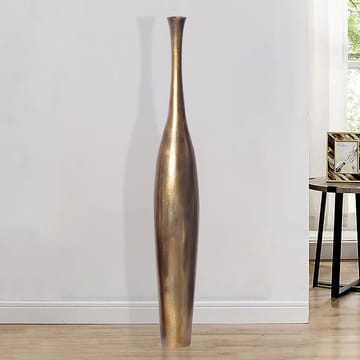 Isloren Vase 75 cm - Guldfarvet - Boligtilbehør - Vaser