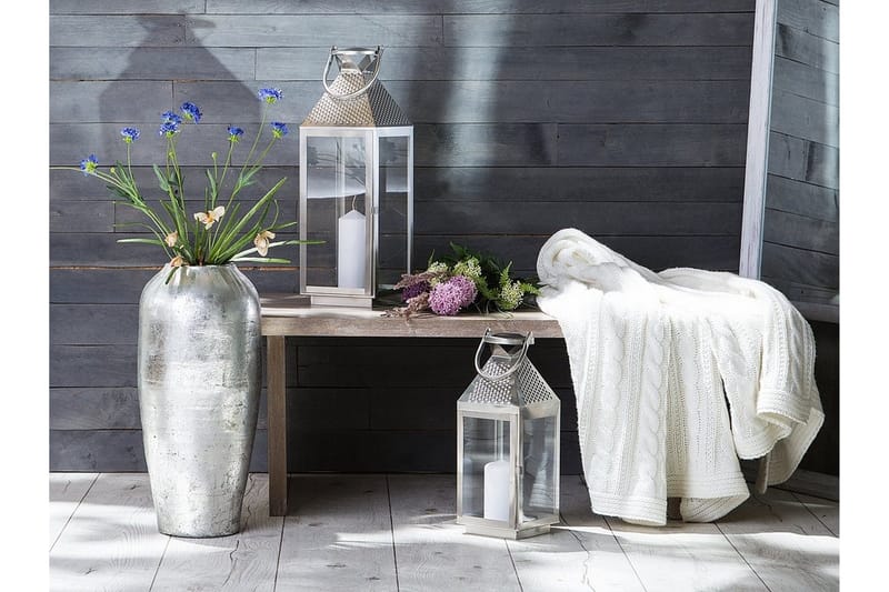 Lorca Vase 27 cm, Sølv