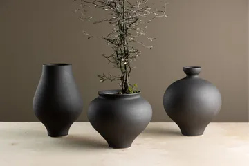 Rellis Vase - Sort - Boligtilbehør - Vaser